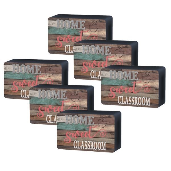 Marquee Magnetic Whiteboard Eraser, 6PK, Teacher Created Resources, Mfr#: 77008